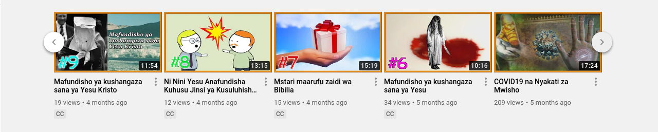 Swahili playlist 02